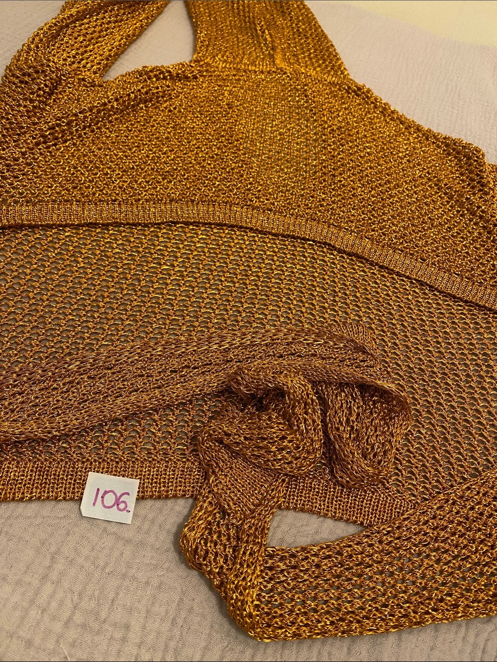 CULT GAIA Catherine Knit Crochet Coverup. Size XS - Picture 12 of 12